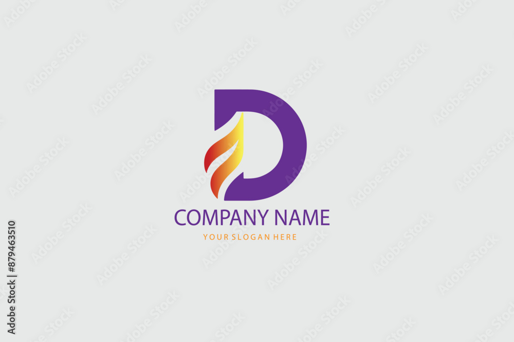 D company vector logo sign and symbol design. Vector abstract design elements. Color letters. Line art. Modern abstract design shapes on white background. D company vector logo sign and symbol design. Vector abstract design elements. Color letters. Line art. Modern abstract design shapes on white background.