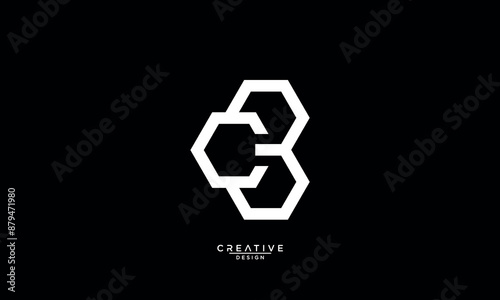 BC, CB, B, C, Abstract Letters Logo Monogram