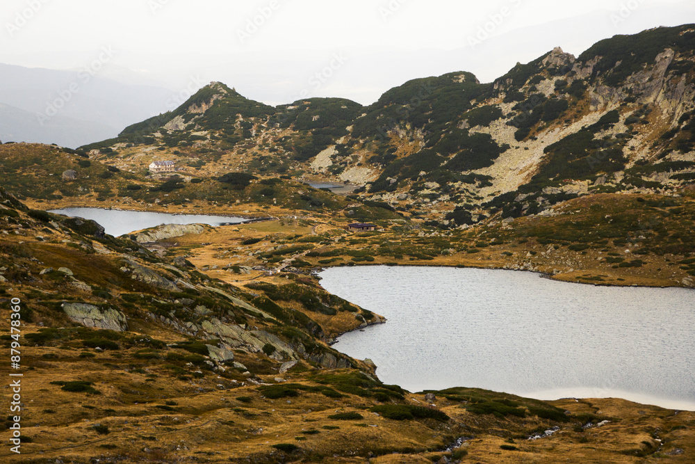 Bulgaria, National Rila park, lake in the mountains Bulgaria, National Rila park, lake in the mountains