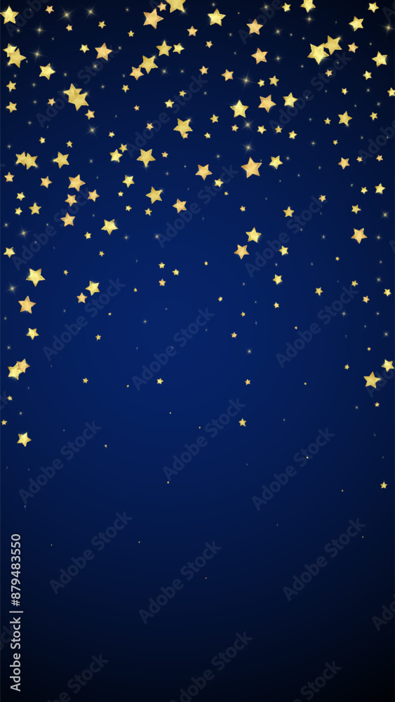 Magic stars vector overlay. Gold stars scattered Magic stars vector overlay. Gold stars scattered