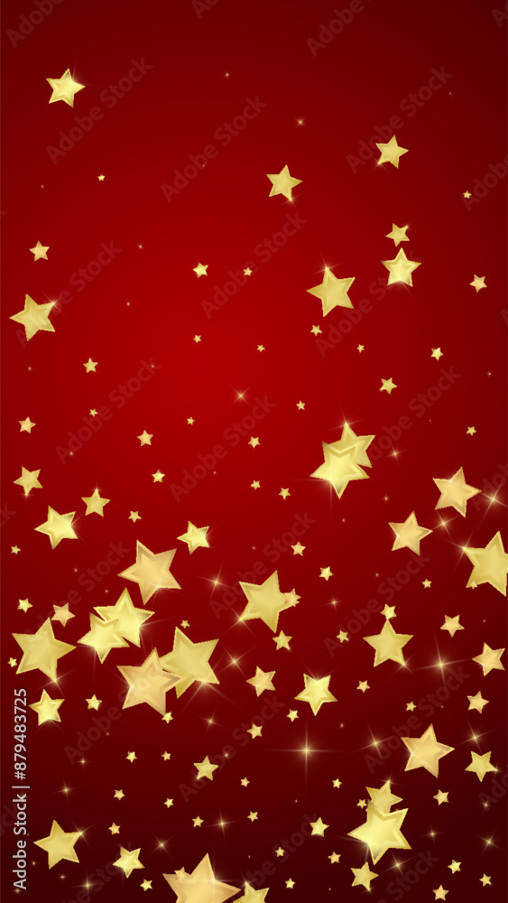 Magic stars vector overlay. Gold stars scattered Magic stars vector overlay. Gold stars scattered