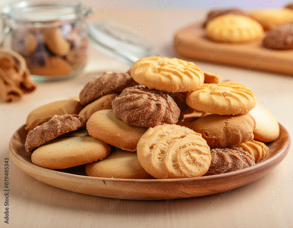 cookies on a plate cookies on a plate
