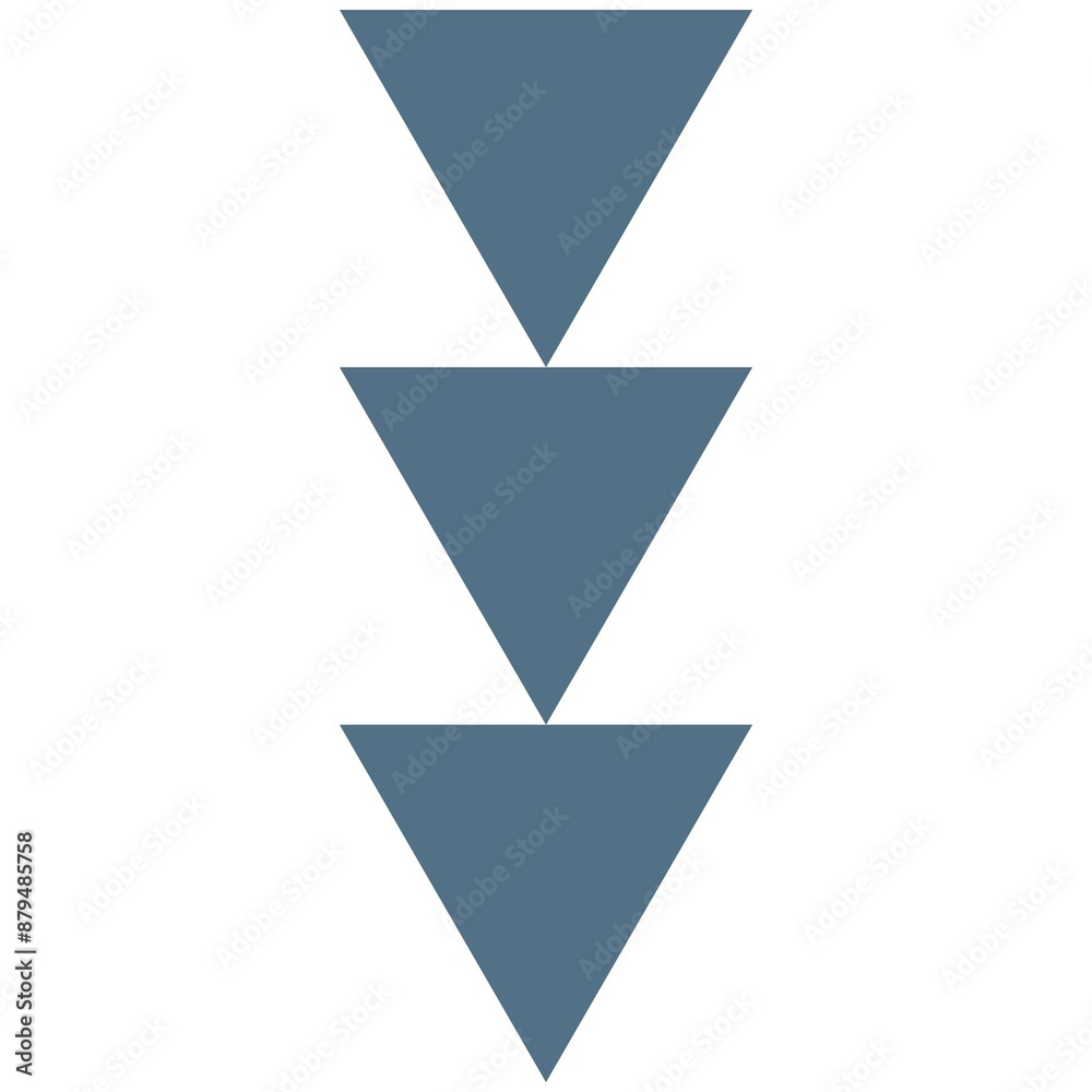 Geometric Memphis Triangle.Memphis Triangle Shape. Memphis design, retro element for web, vintage, advertising, commercial banner, poster, flyer, billboard, sale.Triangle Corner Shape In Geometric Des