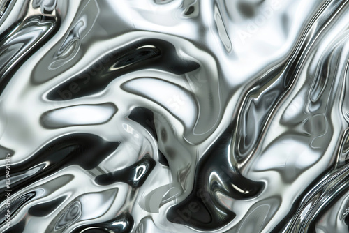 Beautiful texture liquid soft metal, design natural abstract background