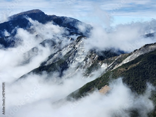 landscape with clouds
