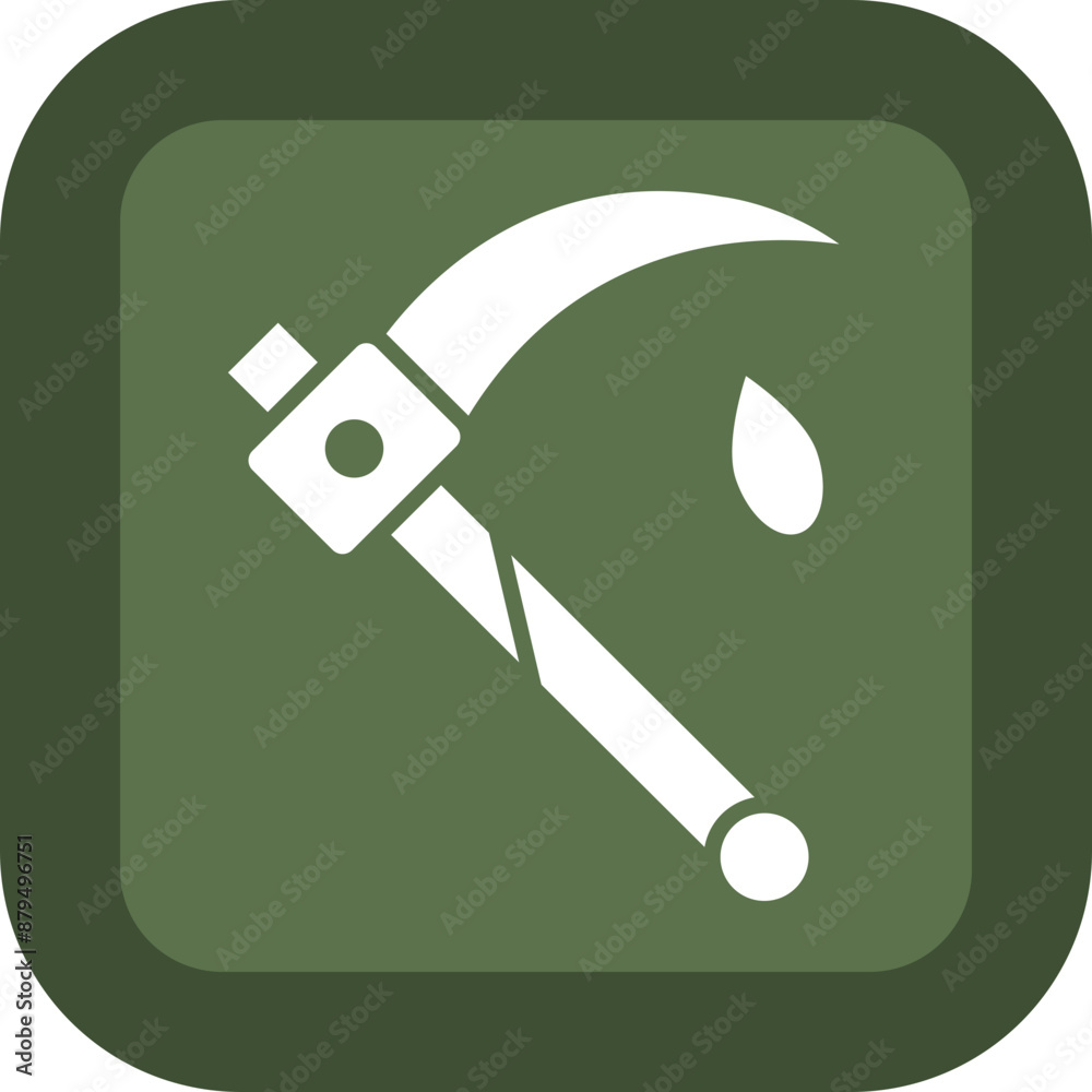 Scythe Glyph Green Box Icon Scythe Glyph Green Box Icon
