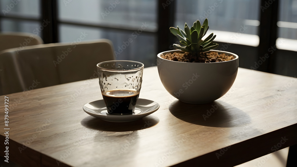 plant in a window, ai generated plant in a window, ai generated