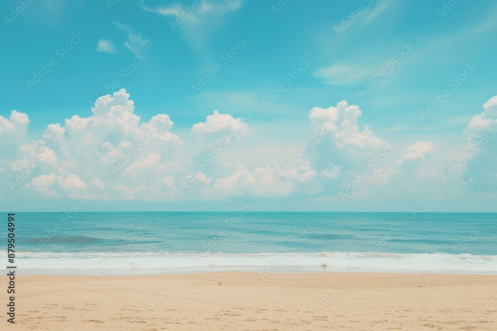 Fototapeta premium Whitehaven Beach - Australia generative ai. Beautiful simple AI generated image in 4K, unique.