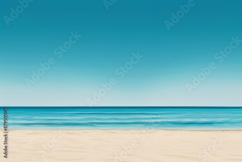 Whitehaven Beach - Australia generative ai. Beautiful simple AI generated image in 4K, unique.
