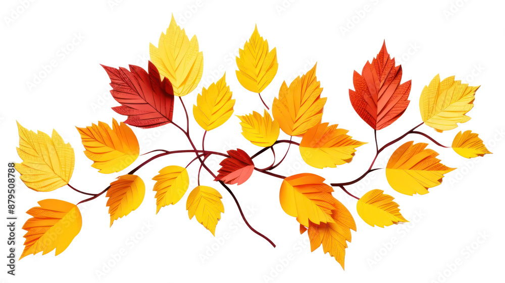 Fototapeta premium PNG Plant leaf tree freshness.