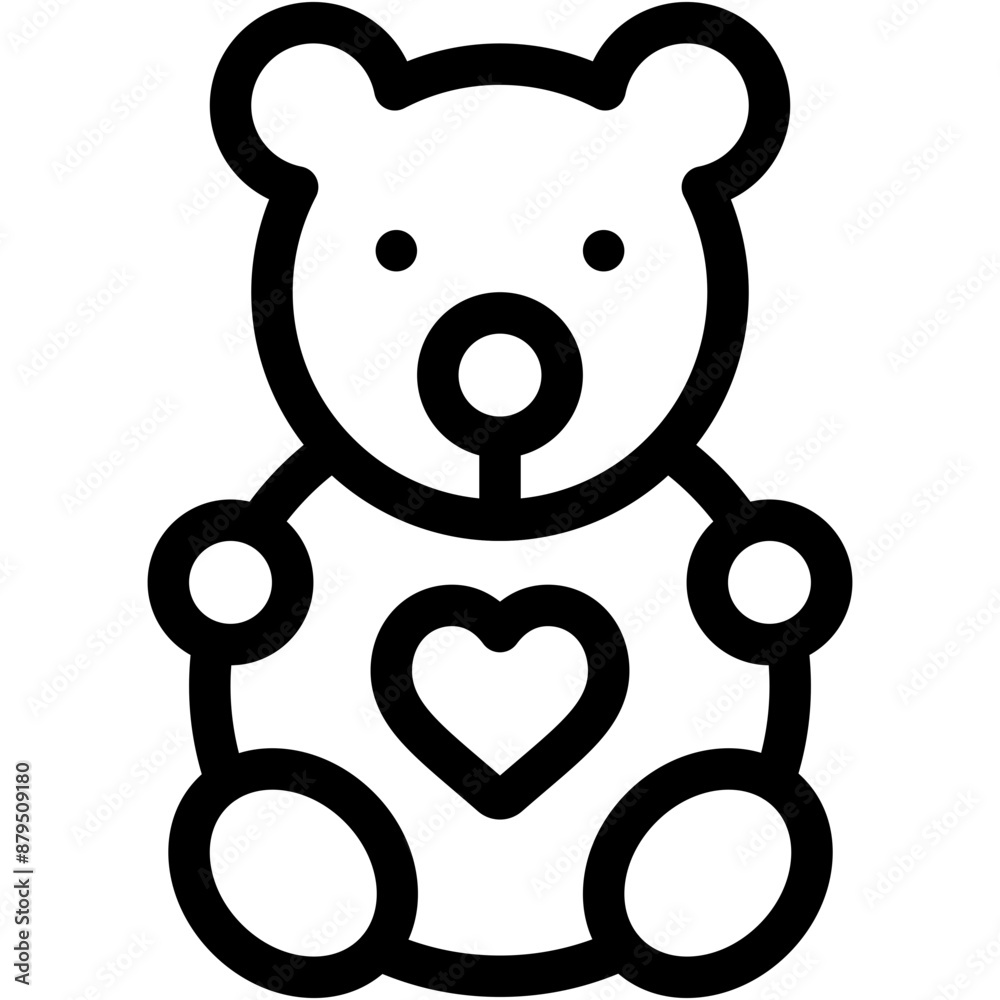teddy bear, love, heart , love and romance, miscellaneous, valentines day, valentine Icon teddy bear, love, heart , love and romance, miscellaneous, valentines day, valentine Icon