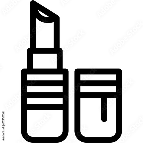 lipstick, makeup, heart , love and romance, miscellaneous, valentines day, valentine Icon