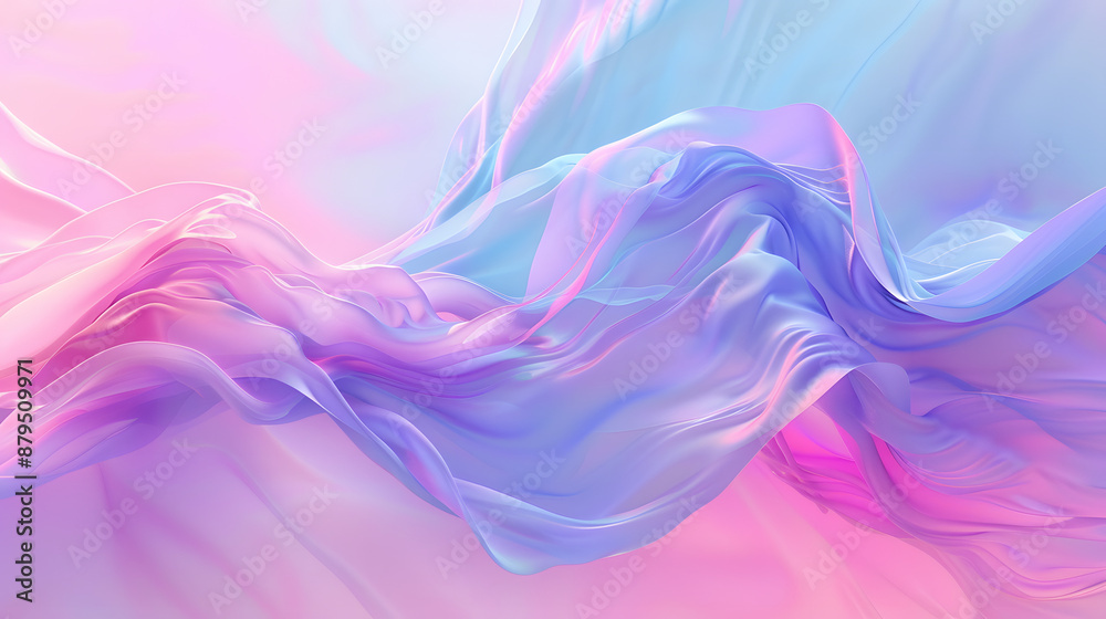 Abstract background featuring gentle pastel tones and smooth lines, conveying a sense of calm and wellness