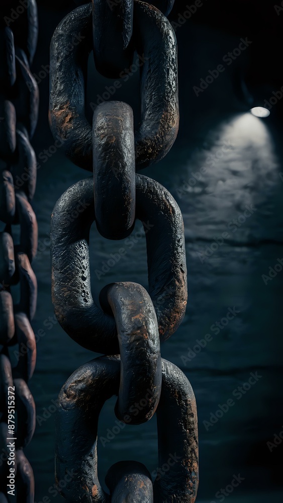 Weathered Metal Chains Weathered Metal Chains