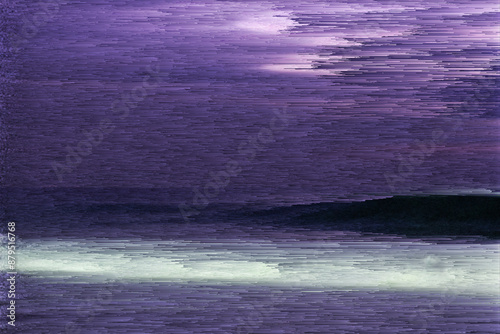 a abstract colorful background with waves