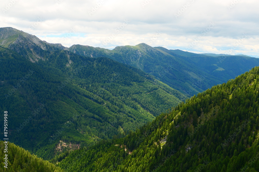 Panoramablick, gesehen von der Nockalmstraße