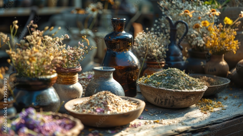 Aromatherapy, herb collecting and drying, herbal apothecary aesthetics, organic alternative medicine, herbalism, herbal nursing, herbal pharmacy, and organic herbs for aesthetic purposes Aromatherapy, herb collecting and drying, herbal apothecary aesthetics, organic alternative medicine, herbalism, herbal nursing, herbal pharmacy, and organic herbs for aesthetic purposes