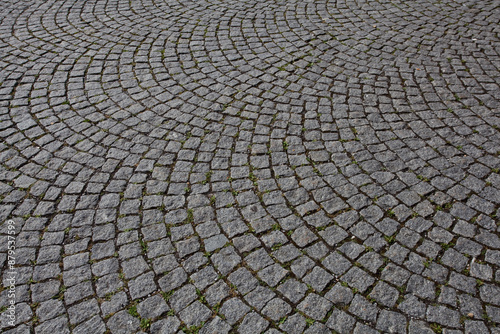 Old paving stone texture