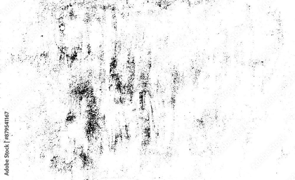 Fototapeta premium Uneven black and white texture vector. Distressed overlay texture. Grunge background. Abstract textured effect. Vector Illustration. Black isolated on white background. EPS10.