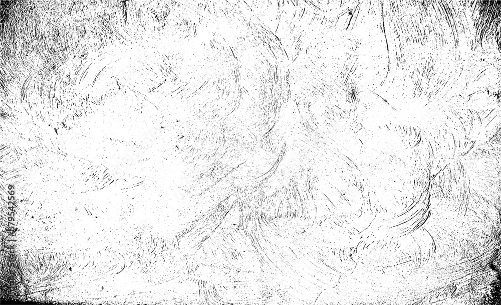 Fototapeta premium Scratched and Cracked Grunge Urban Background Texture Vector. Dust Overlay Distress Grainy Grungy Effect. Distressed Backdrop Vector Illustration. Isolated Black on White Background. EPS 10.