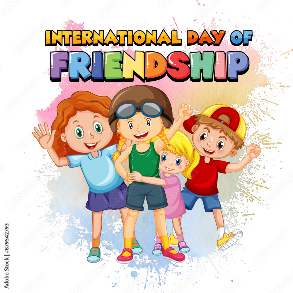 Friendship Day illustration Friendship Day illustration