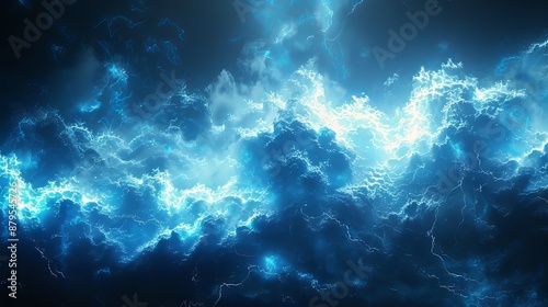 Electric Blue Storm