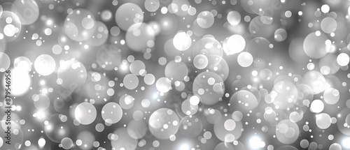 Wallpaper Mural Abstract white bokeh blur transparent overlay, dreamy wallpaper backdrop. Torontodigital.ca