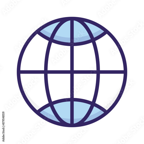 Get this amazing icon of internet in modern style