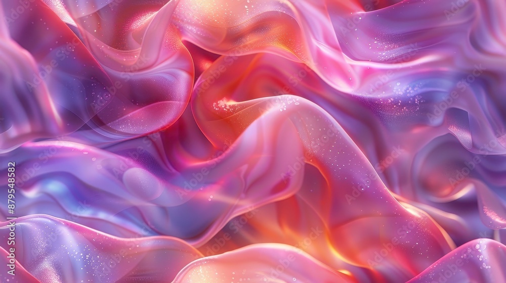 Abstract Background with Wavy Pink and Purple Texture Abstract Background with Wavy Pink and Purple Texture