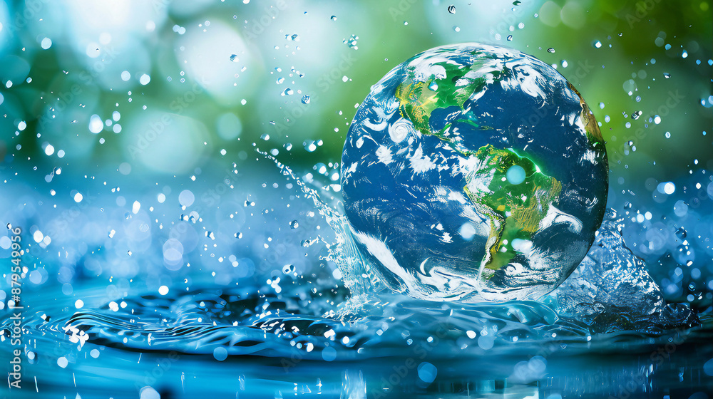 globe eco green water splash globe eco green water splash