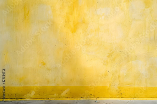 yellow concrete stone texture for background in summer wallpaper cement and sand wall of tone vintage minimal concrete abstract wall of light yellow color cement texture white blank for home decor photo