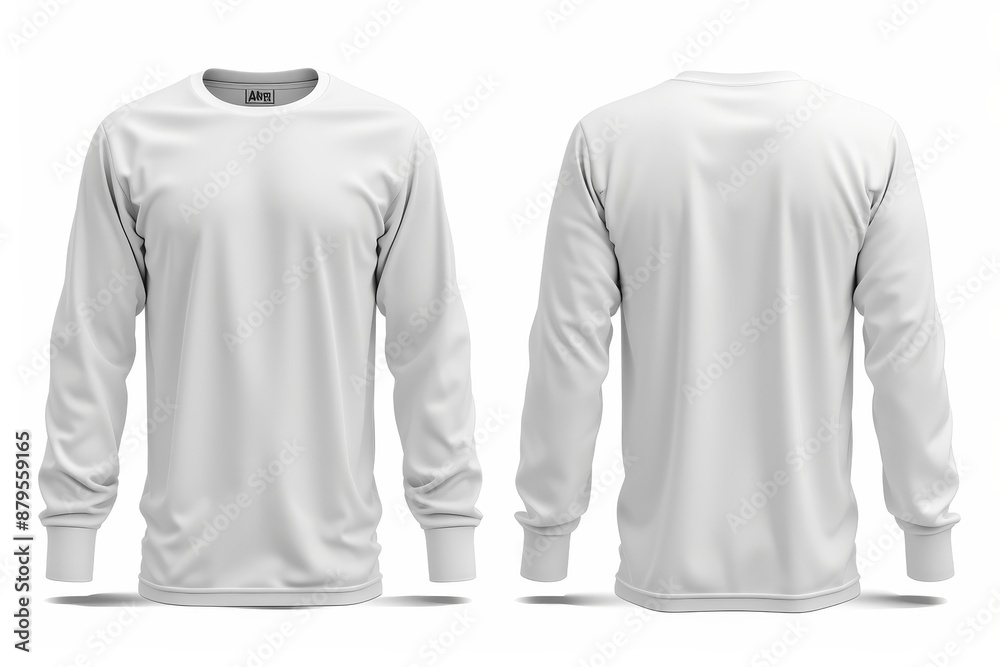 Blank Long sleeve T shirt for men template Blank Long sleeve T shirt for men template