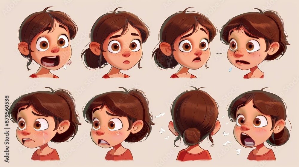 Animated Girl Expressions Animated Girl Expressions