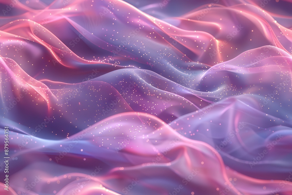 Abstract Background with Wavy Lines and Glitter Abstract Background with Wavy Lines and Glitter