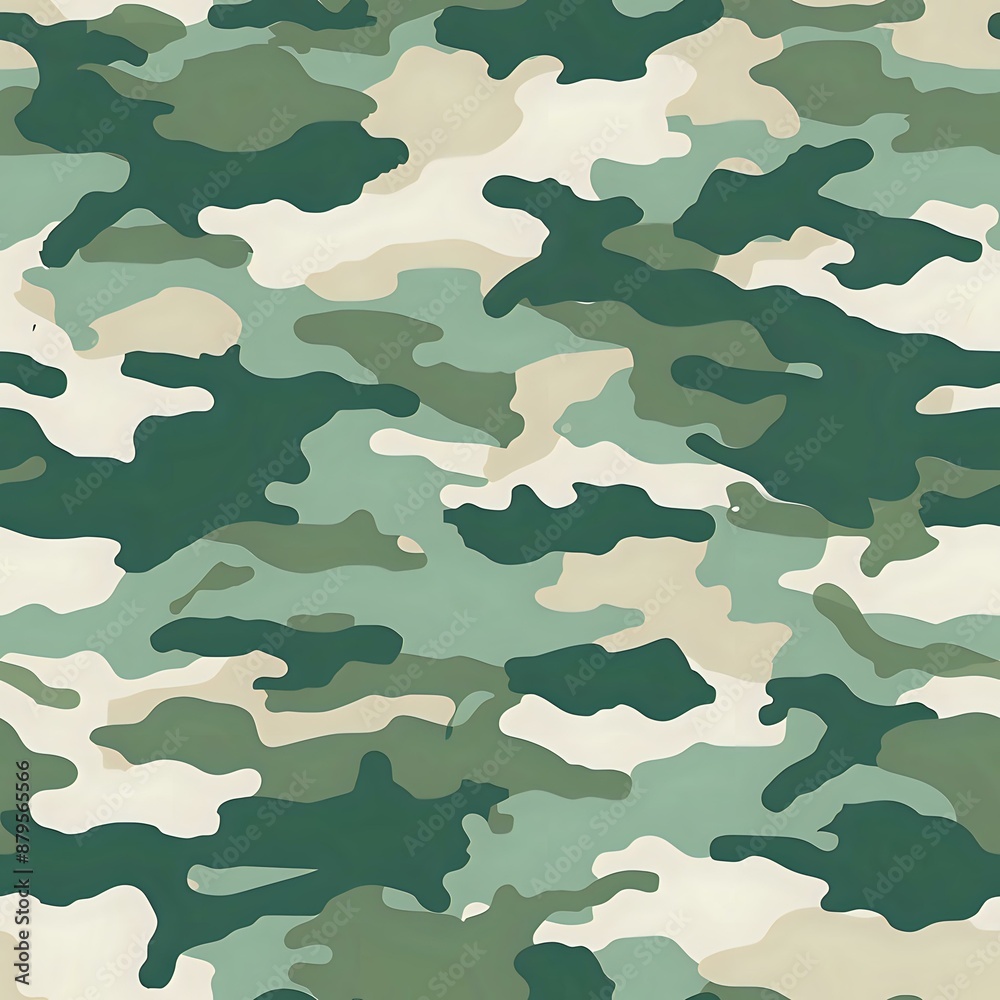 Green and beige camouflage pattern. Ideal for backgrounds, military themes, and fashion design. Green and beige camouflage pattern. Ideal for backgrounds, military themes, and fashion design.