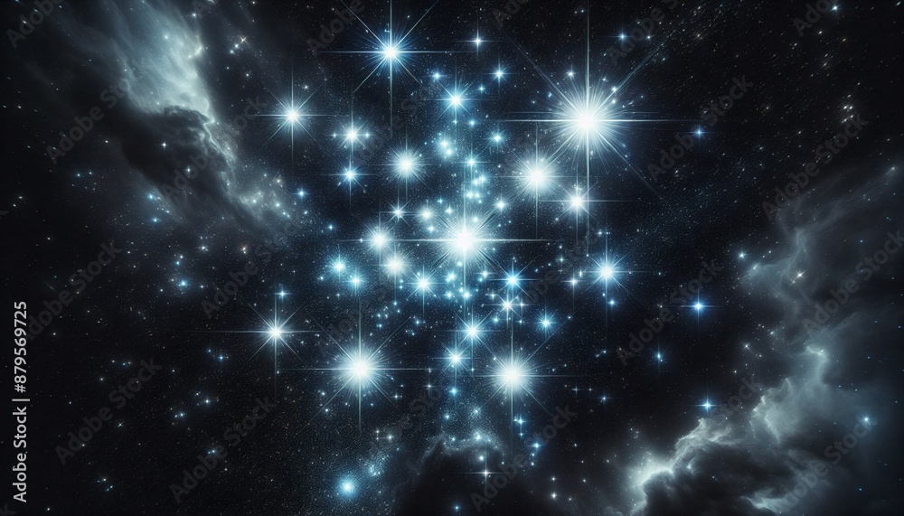 Obraz premium star burst in space
