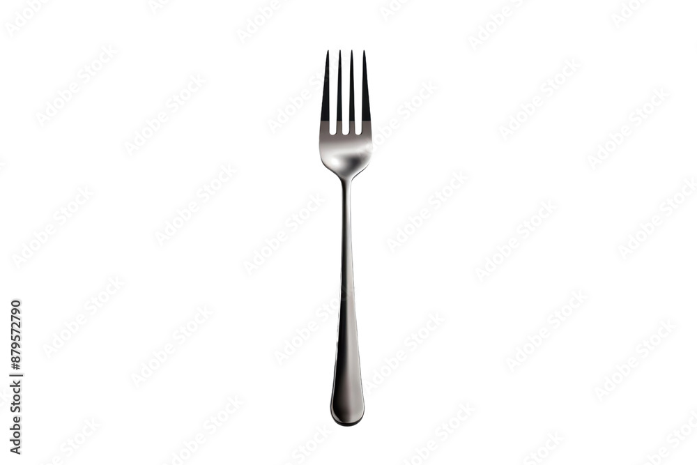 Isolated silver fork on a white background. Perfect for kitchen, dining, and food-related themes. Clean and high-quality image. Isolated silver fork on a white background. Perfect for kitchen, dining, and food-related themes. Clean and high-quality image.
