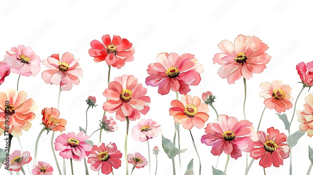 Watercolor Flower Bouquet Watercolor Flower Bouquet