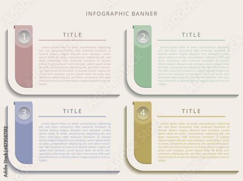 INFOGRAPHIC BANNER AND TEMPLATE  DESIGN