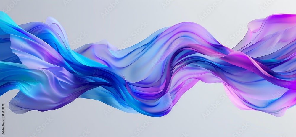 An abstract rendering of twisted lines on a modern background. Illustration of a futuristic shape. An abstract rendering of twisted lines on a modern background. Illustration of a futuristic shape.