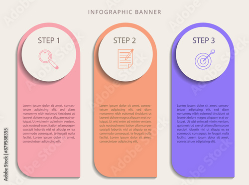 INFOGRAPHIC BANNER AND TEMPLATE  DESIGN