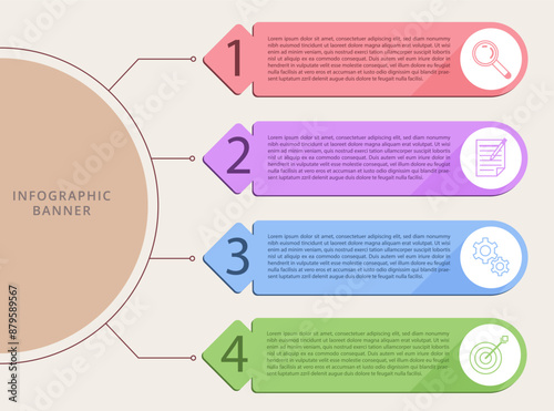 INFOGRAPHIC BANNER AND TEMPLATE  DESIGN