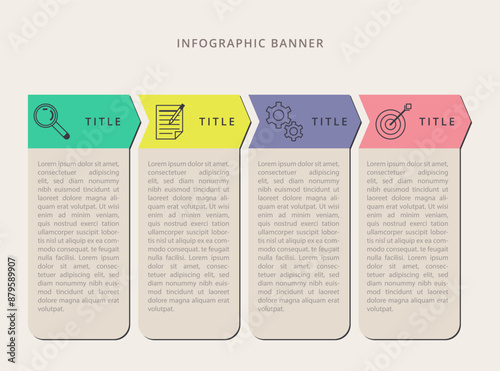 INFOGRAPHIC BANNER AND TEMPLATE  DESIGN