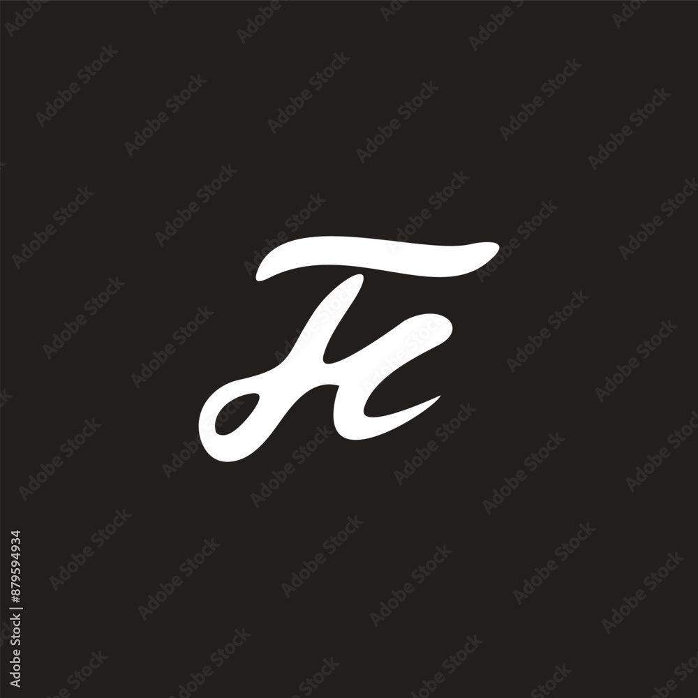 letter tc pen brush hand lettering logo vector letter tc pen brush hand lettering logo vector