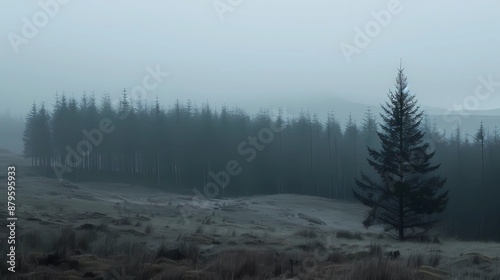 fog in the forest