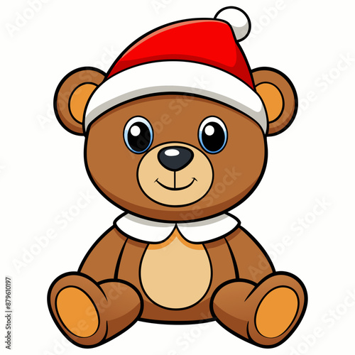 create a full funny christmas baby tedd