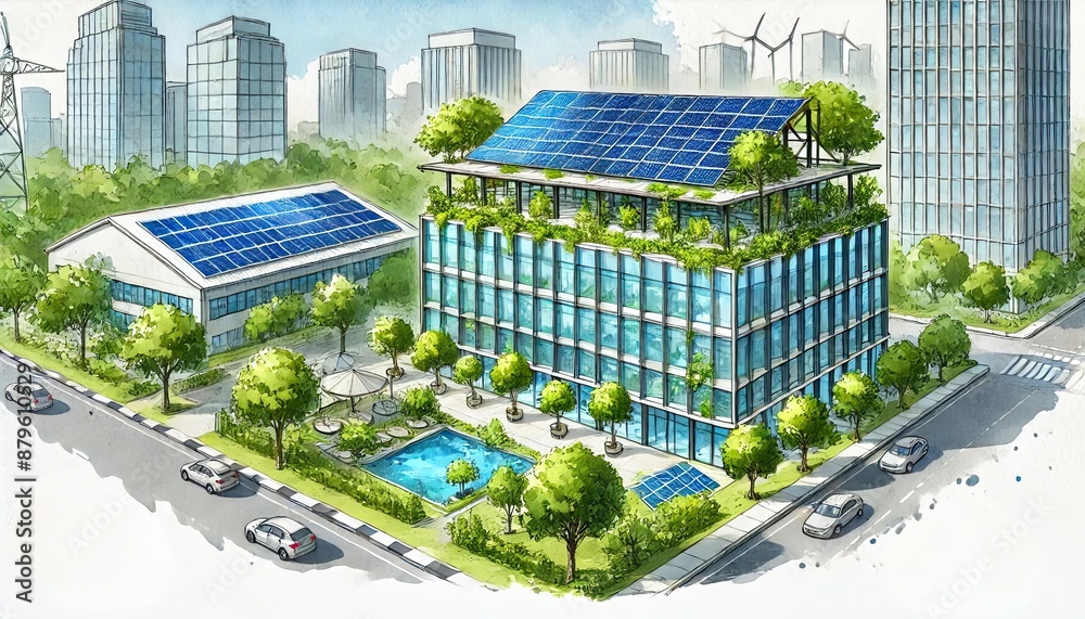 Sustainable Cityscape: The Urban Renaissance of Green Living