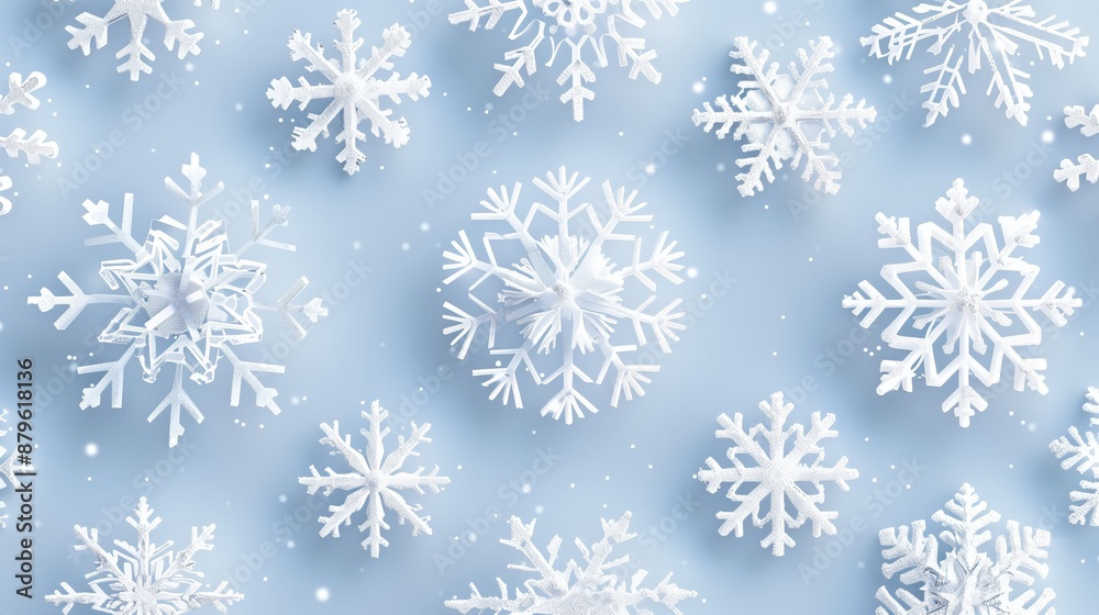 Snowflake patterns add elegance and winter charm to modern design, featured in logos and decorative elements. Snowflake patterns add elegance and winter charm to modern design, featured in logos and decorative elements.