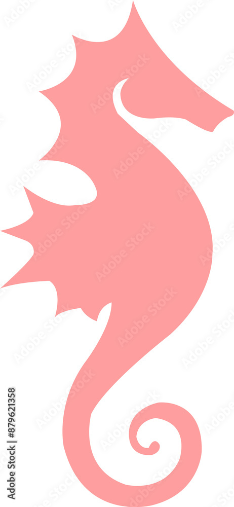 Seahorse clip art design on plain white transparent isolated background for card, shirt, hoodie, sweatshirt, apparel, tag, mug, icon, poster or badge Seahorse clip art design on plain white transparent isolated background for card, shirt, hoodie, sweatshirt, apparel, tag, mug, icon, poster or badge