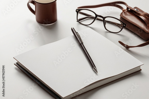 notebook and pen